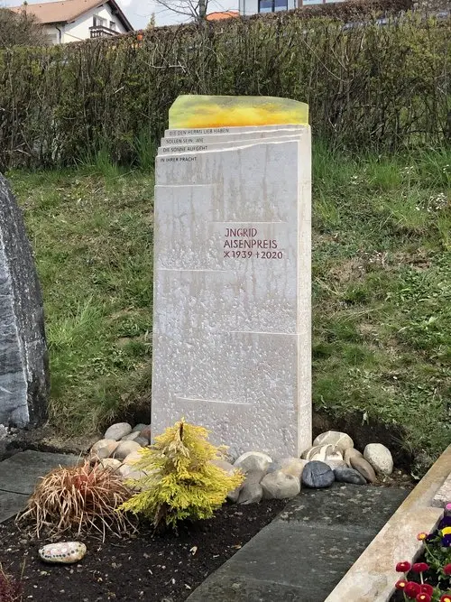 G 503 Urnengrabstein Hoffnung & Licht – Bild 2