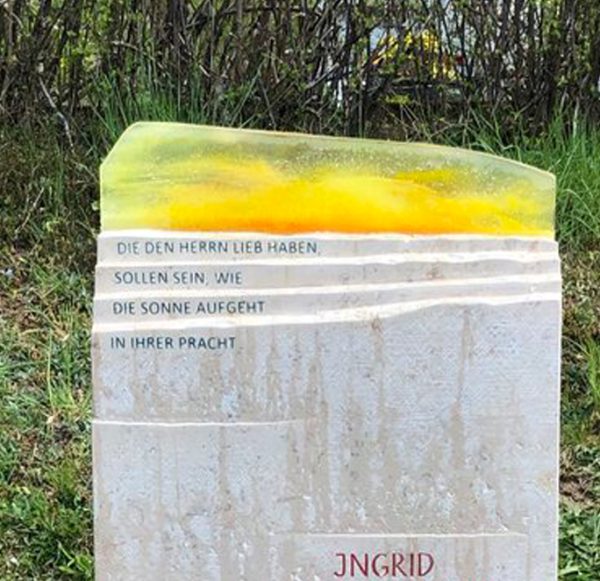 G 503 Urnengrabstein Hoffnung & Licht – Bild 4