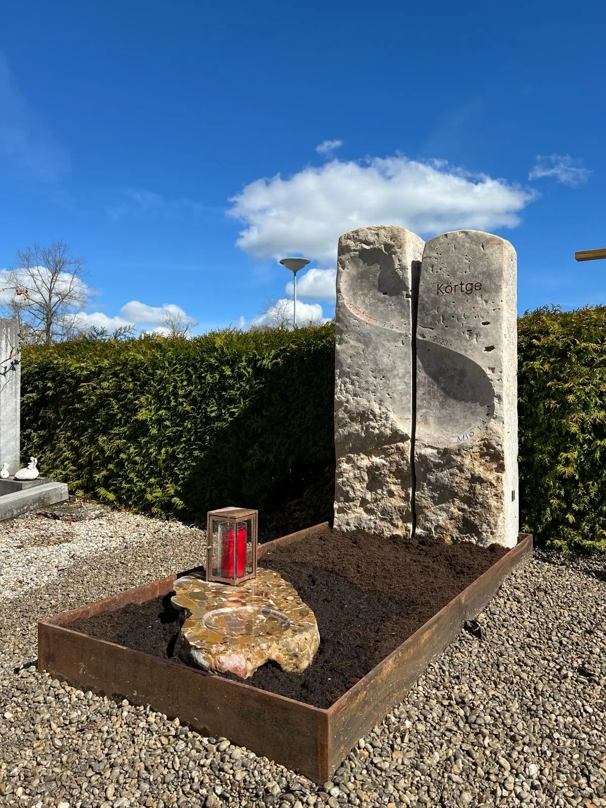 H 423 E Einzelgrabstein Unendlich – Bild 4
