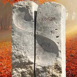H 423 E Einzelgrabstein Unendlich