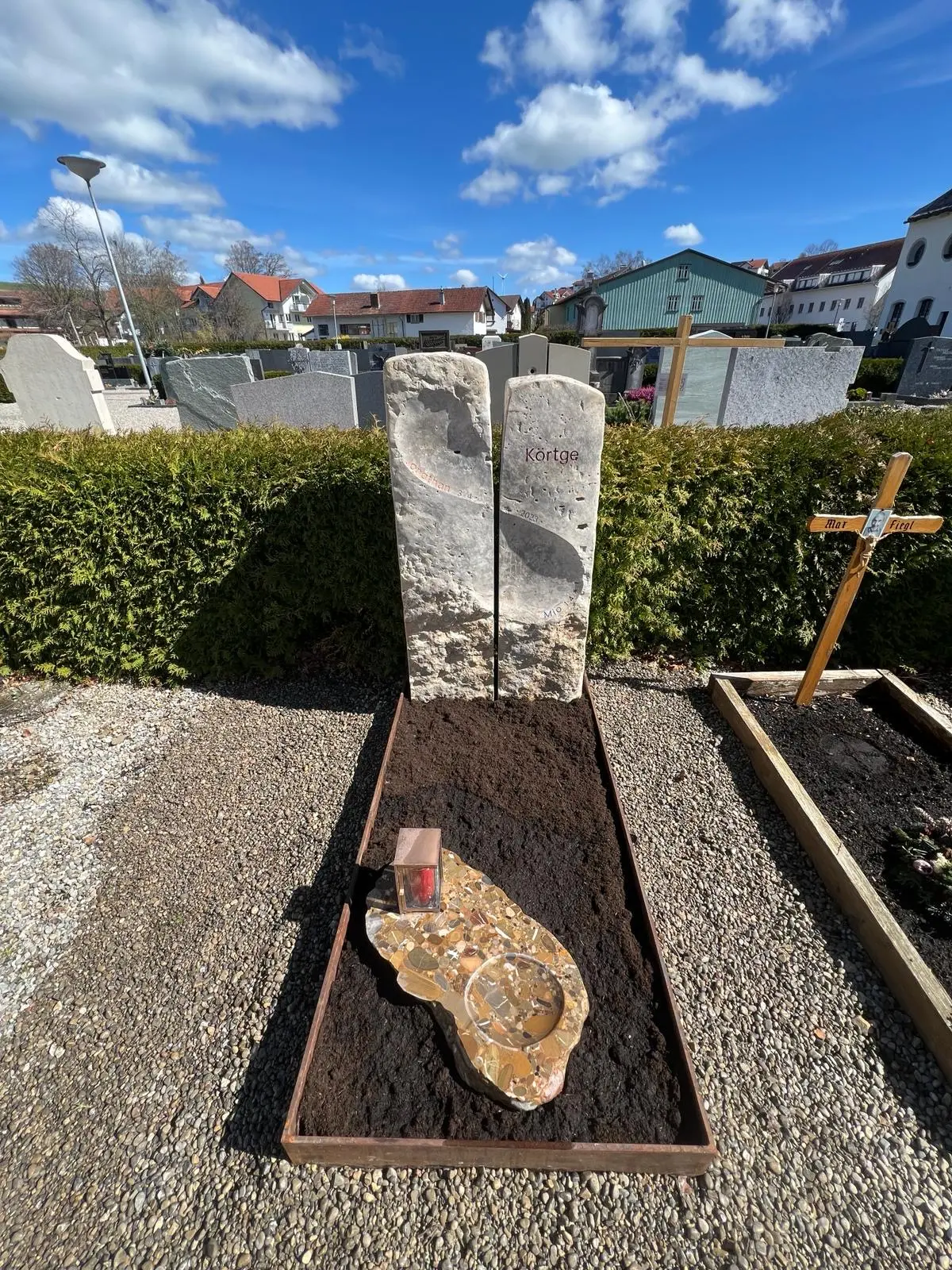 H 423 E Einzelgrabstein Unendlich – Bild 3