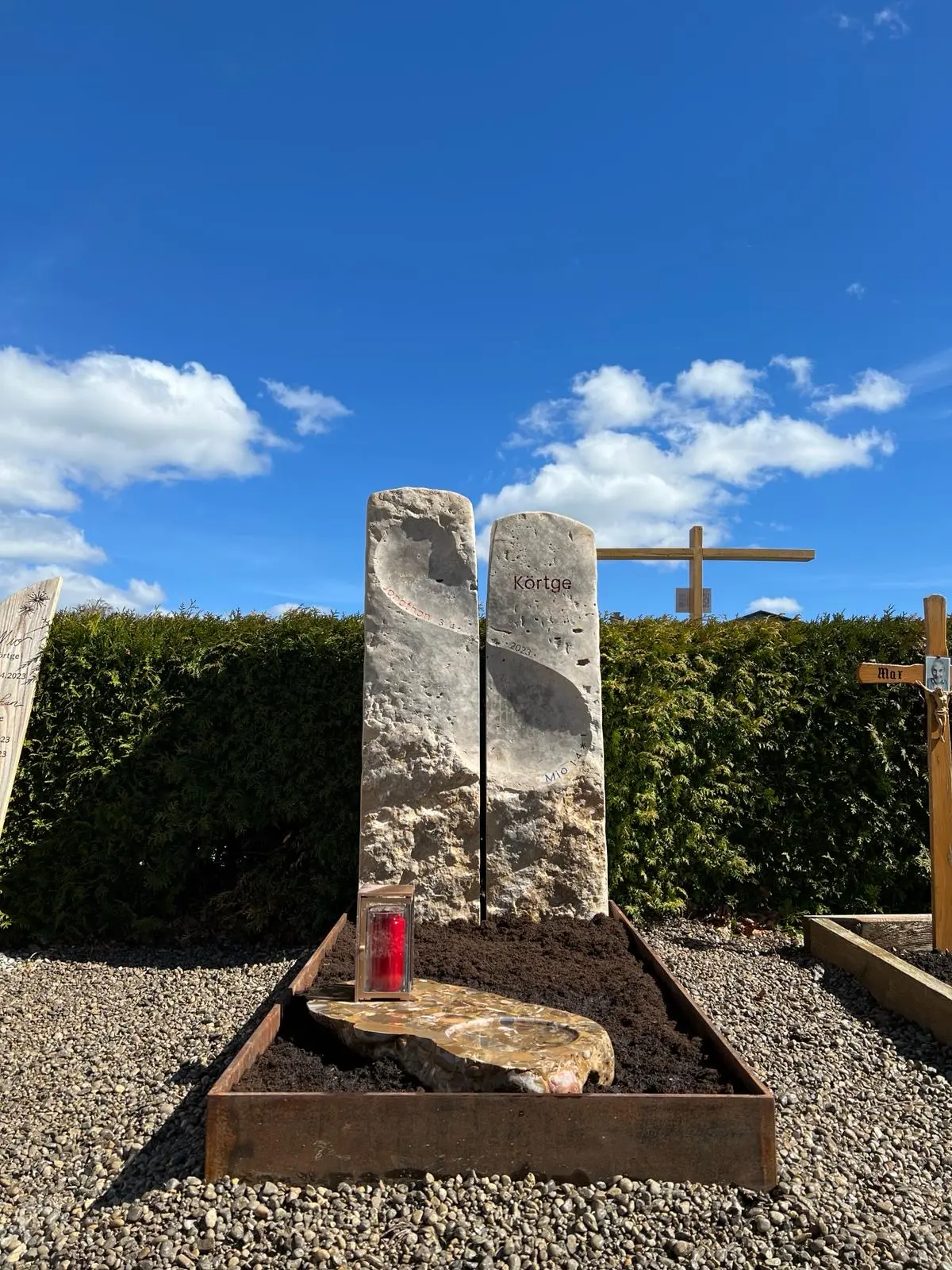 H 423 E Einzelgrabstein Unendlich – Bild 2