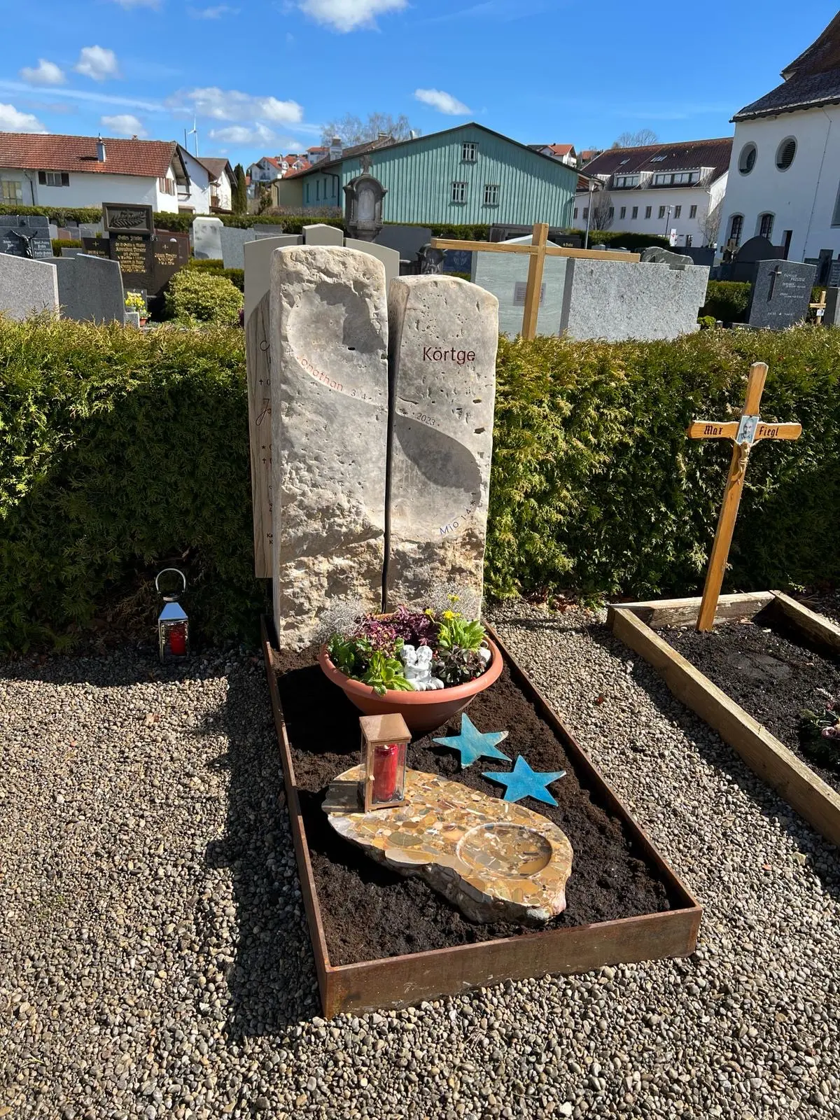 H 423 E Einzelgrabstein Unendlich – Bild 5
