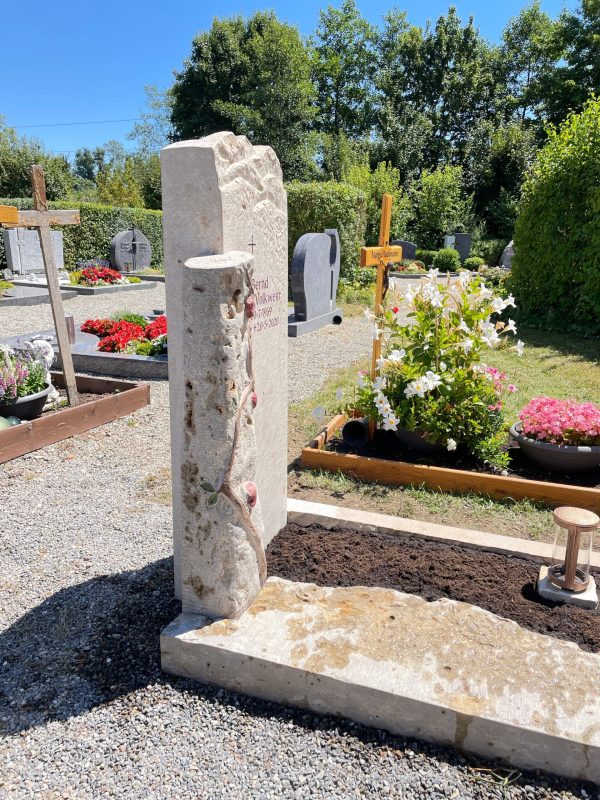 H 196 Einzelgrabstein Apfelbaum – Bild 10