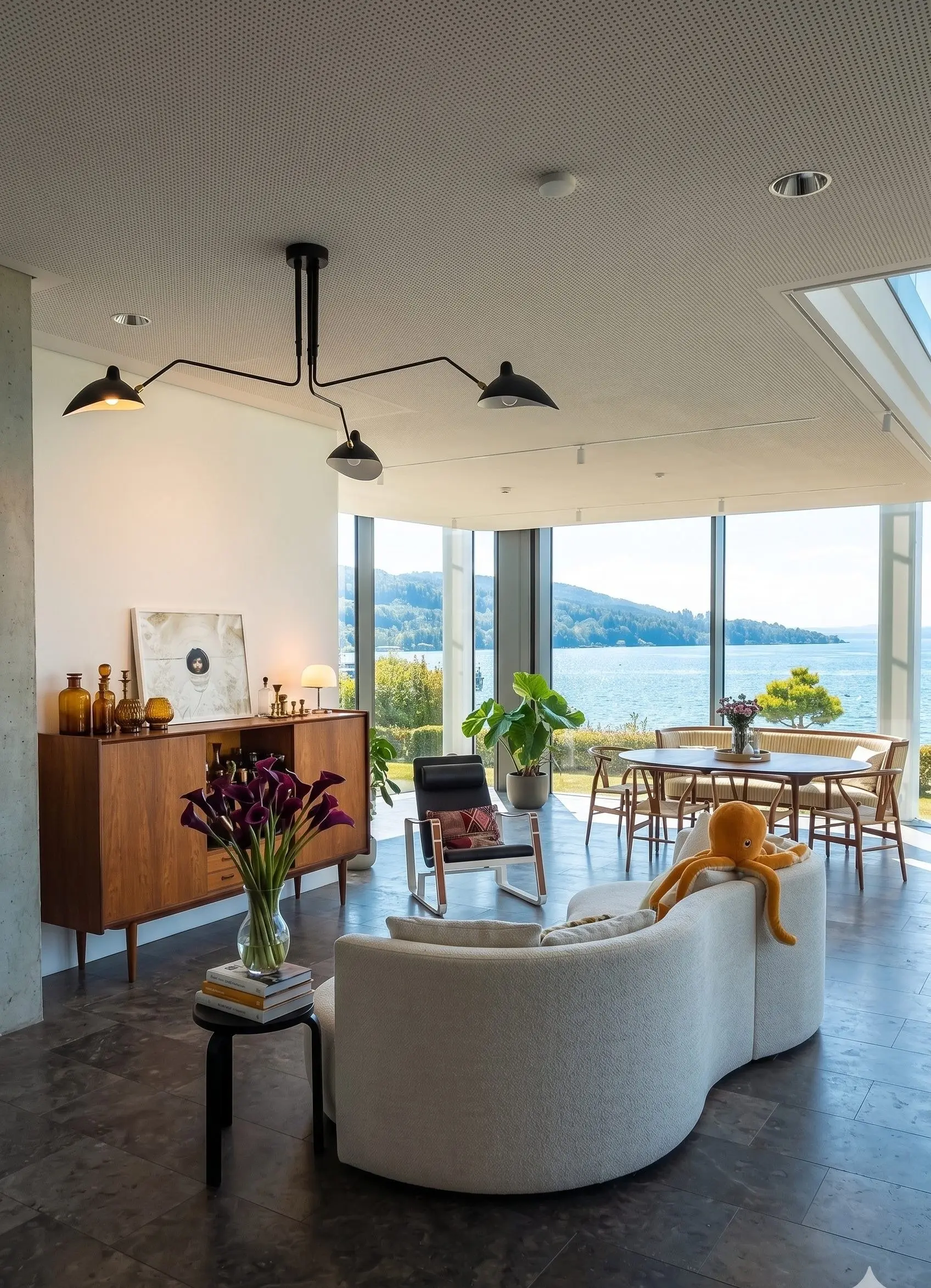 Wohnhaus am Bodensee — Natursteinboden Hochformat — STOI Steinmetzwerkstatt