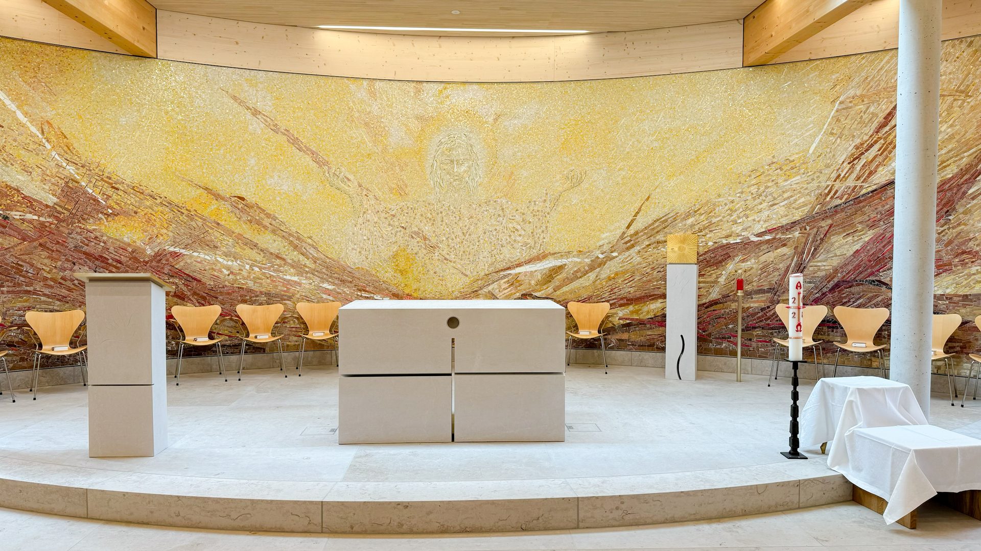 Haus Simeon — Kapelle & Altar aus Naturstein