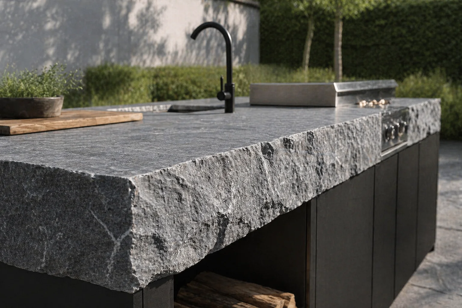 Granit Küchenarbeitsplatte Augsburg — STOI