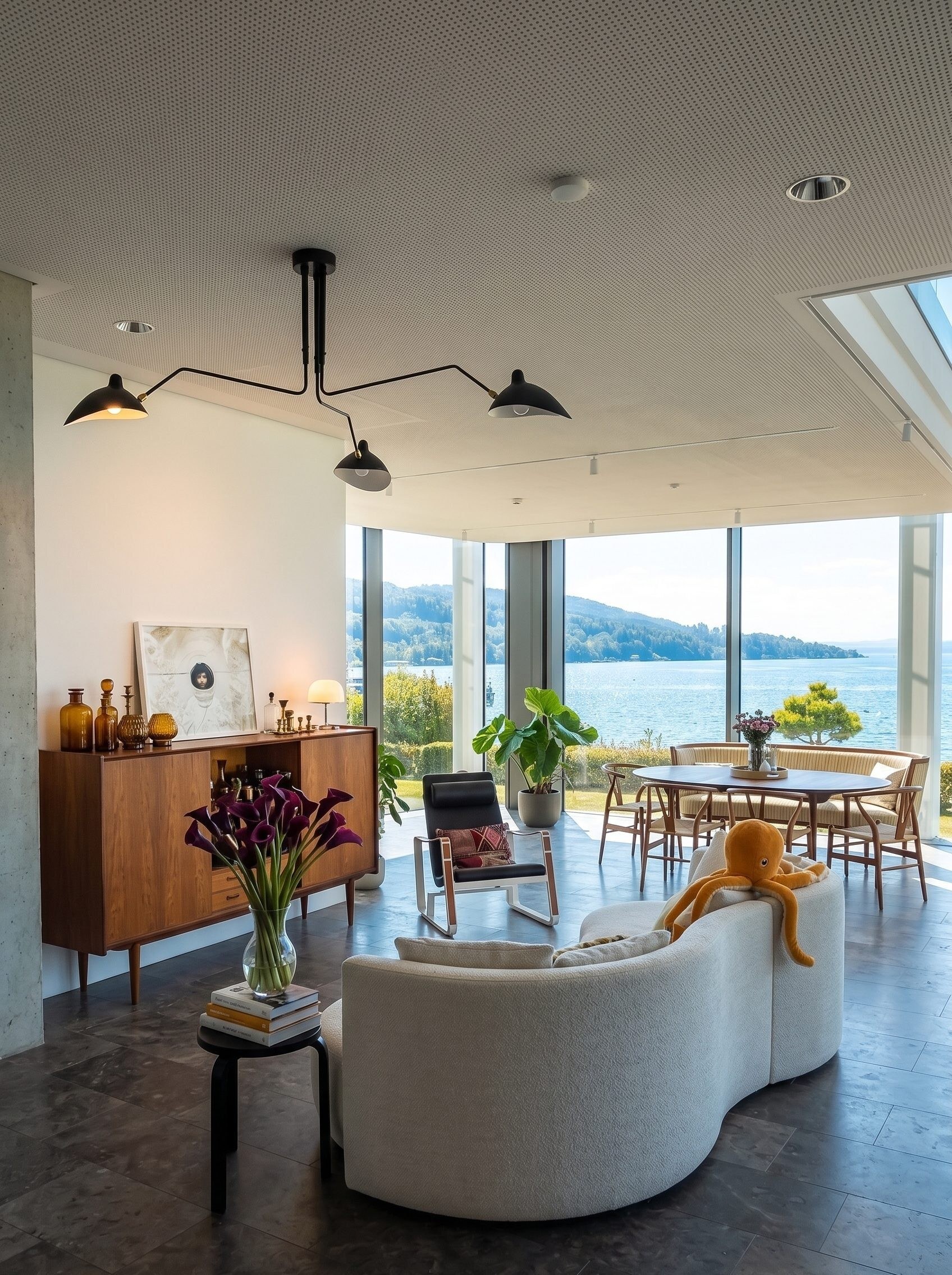 Wohnhaus am Bodensee — Natursteinboden Hochformat — STOI Steinmetzwerkstatt