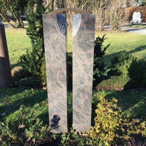S 814 | Doppelgrabstein | Steinmetzwerkstatt Kempten Allgäu