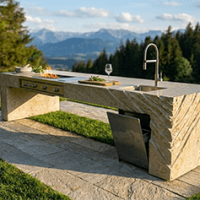 Projekt 221 Naturstein Outdoorküchen Block Allgäu Seeg (1)