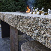 stoi steinmetzwerkstatt granit Steinmuster Outdoorküche Naturstein